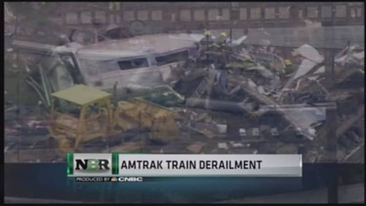 Amtrak train derailment 