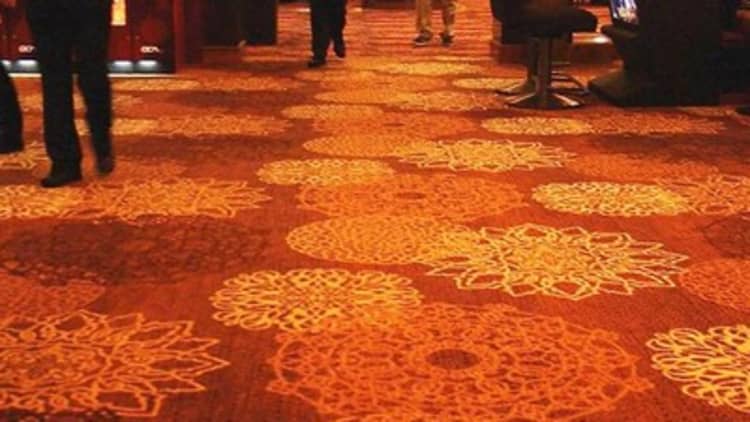 What happens to old casino carpet?
