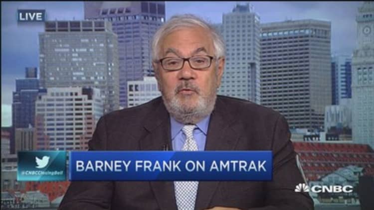 Barney Frank: Amtrak crash could have been avoided
