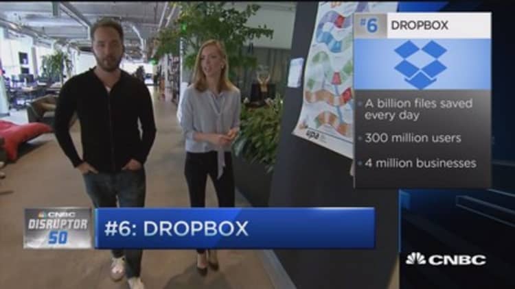 Disruptor #6 Dropbox: Business segment growing