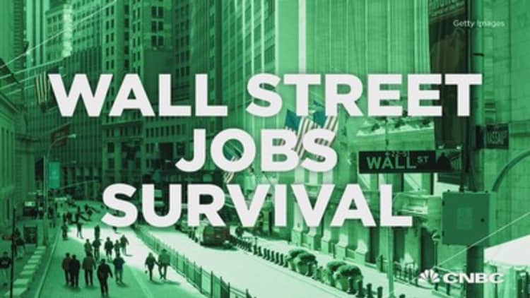 Wall street jobs survival 