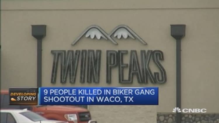 Over 100 arrests in biker gang shootout