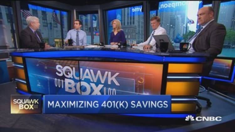 Changing 401(k) investment behaviors