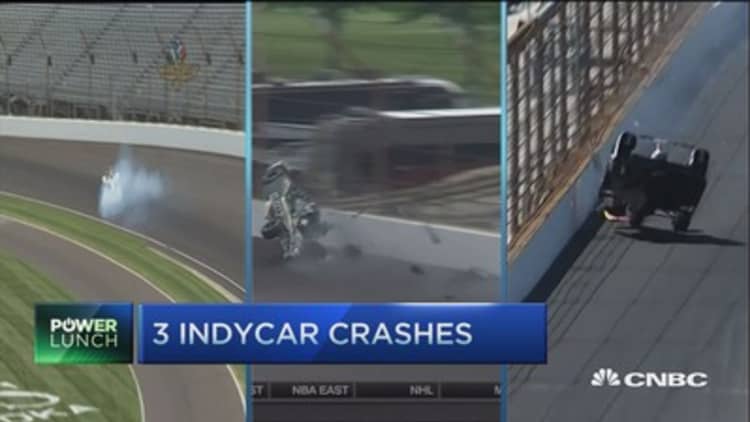 Alarming Indianapolis IndyCar crashes 
