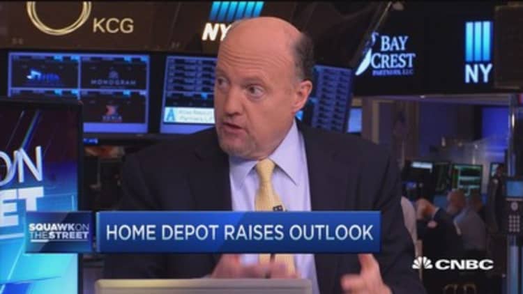 Cramer: People are spending more on homes
