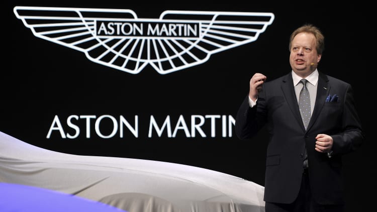 Aston Martin CEO: No-deal Brexit is here
