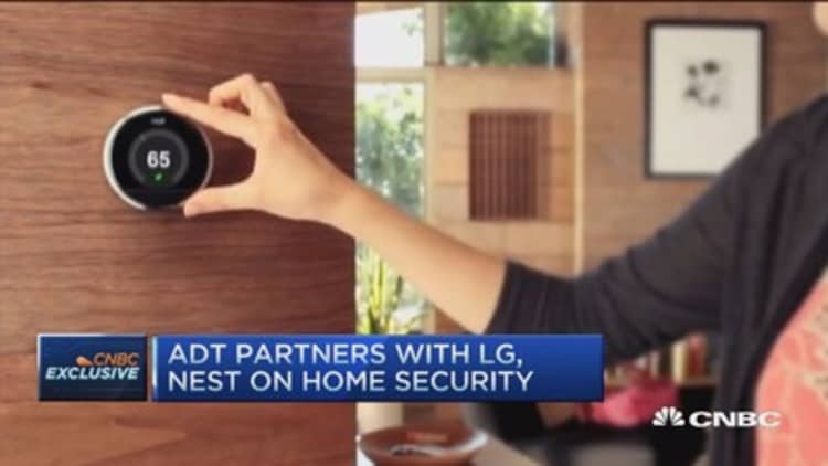 ADT partners with LG & Nest