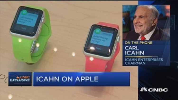 Icahn: I will definitely be wearing an Apple Watch