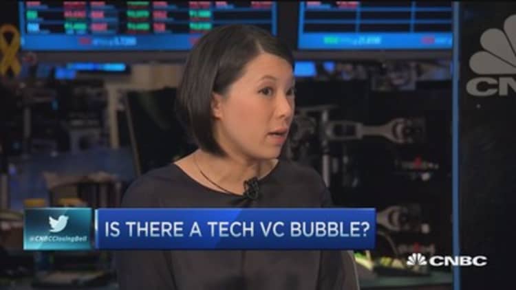 Do VCs see a tech bubble?