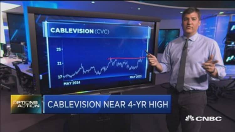 Options Action: Hook up with Cablevision?