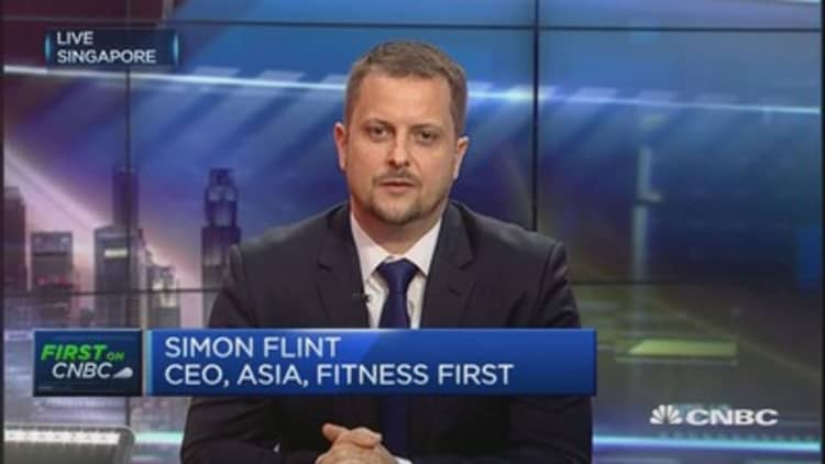 An exclusive gym for C-Suite executives