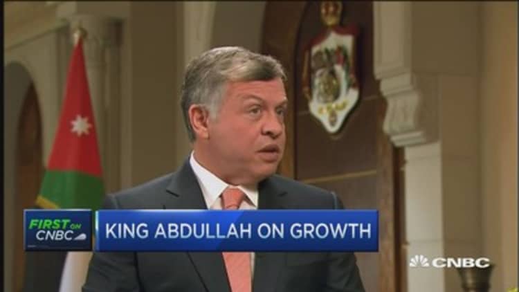 King Abdullah: Jordan adapting to challenges