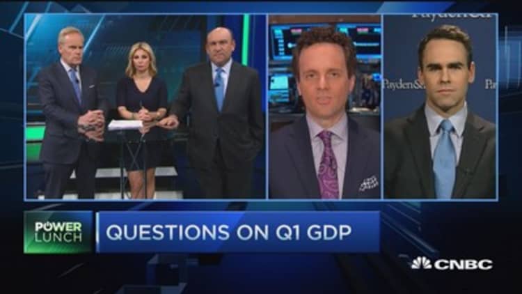 Questions on Q1 GDP
