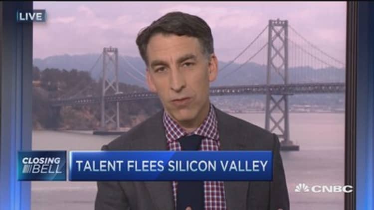 Wealth of Silicon Valley on the move