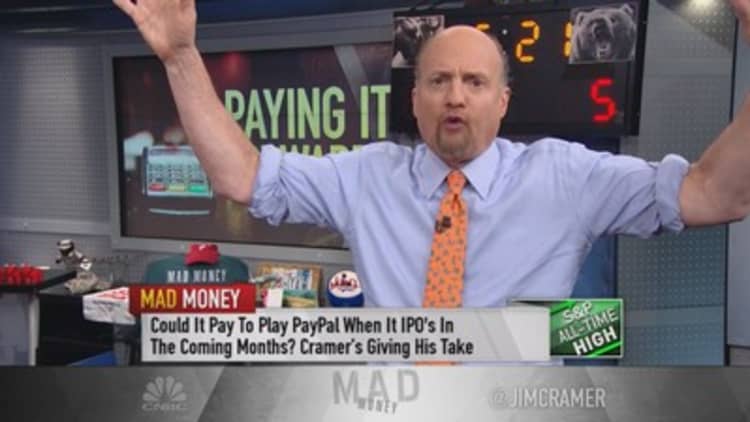Cramer: Own PayPal post spinoff