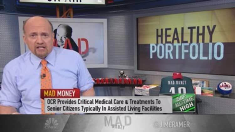 Cramer: You must own drug company or biotech