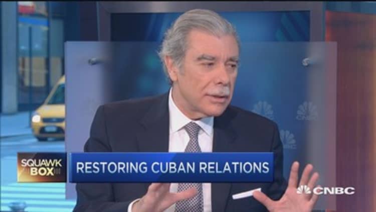 Restoring relations with Cuba