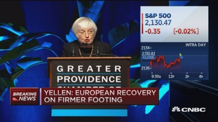 Yellen: Inflation will rise 2% as economy strengthens