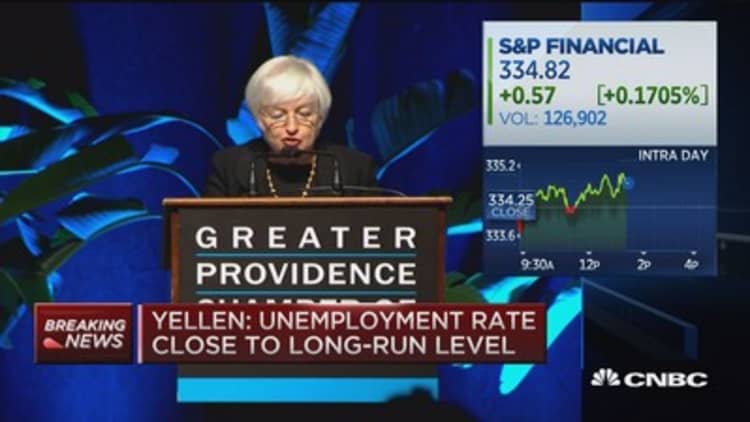 Yellen: Q1 slowdown largely transitory