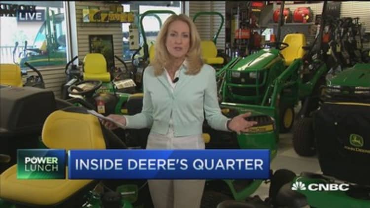 Deere challenged by stronger dollar