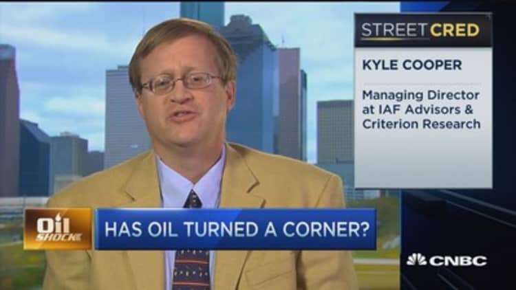 Has oil turned a corner?