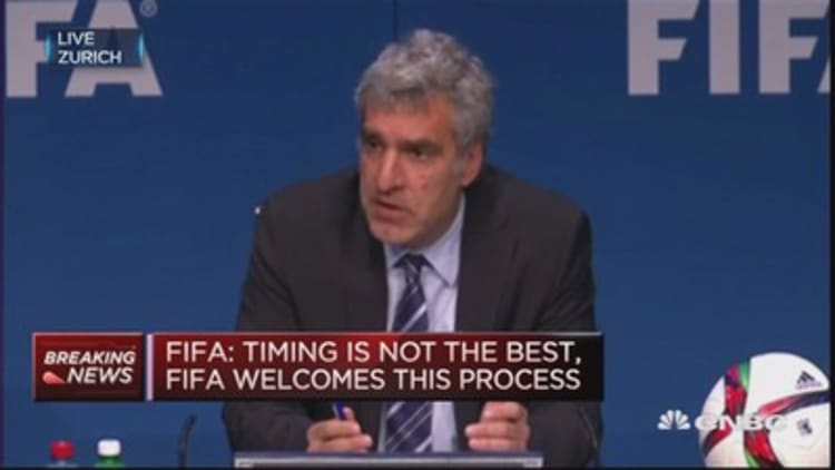Arrests not good for image, but good for FIFA