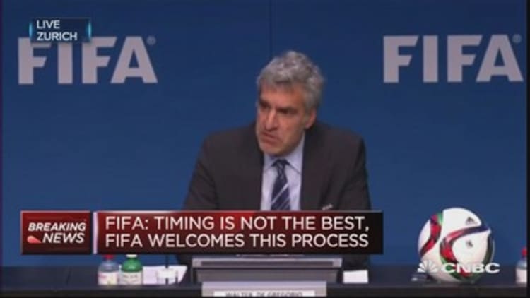 FIFA hit by scandal, arrests 