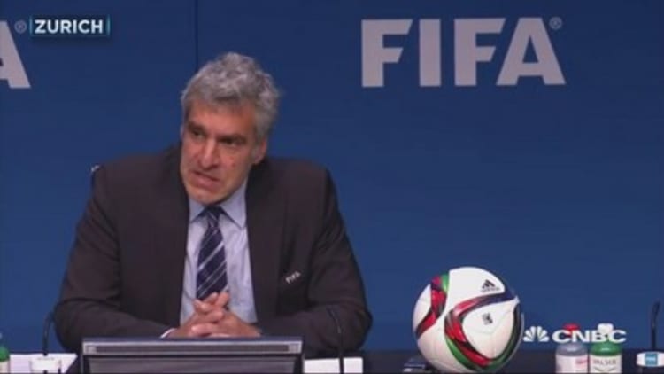 FIFA officials arrested