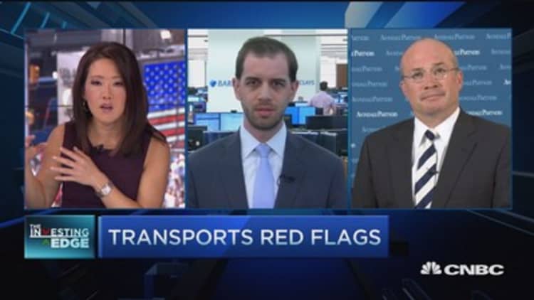 Transports red flags