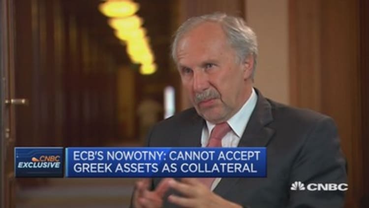 Need to distinguish noise from fact in Greek talks: Nowotny
