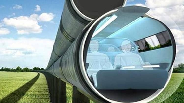 Elon Musk's hyperloop begins testing