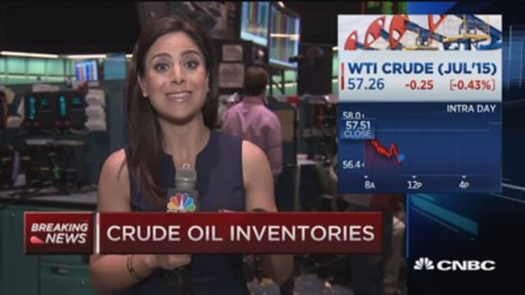 US crude production rising