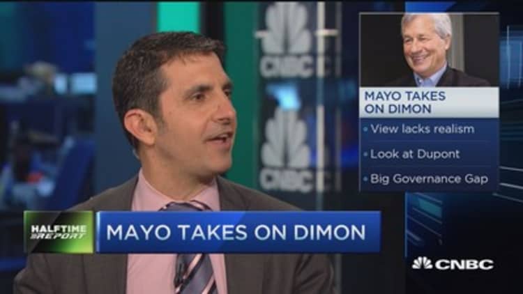 Mike Mayo: Ludicrous comments by Jamie Dimon