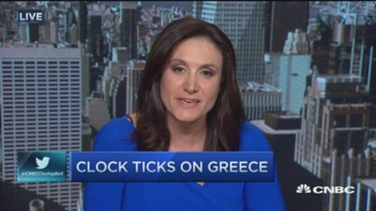 Clock ticks on Greece