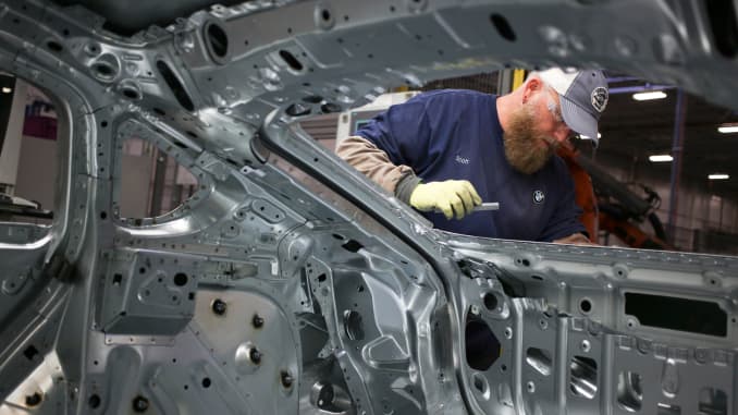 Premium: BMW worker manufacturing factory USA