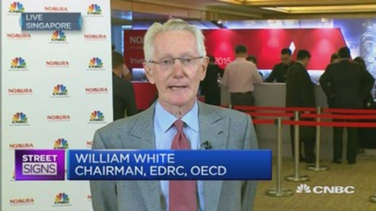 OECD's White: ECB QE not enough to revive Europe