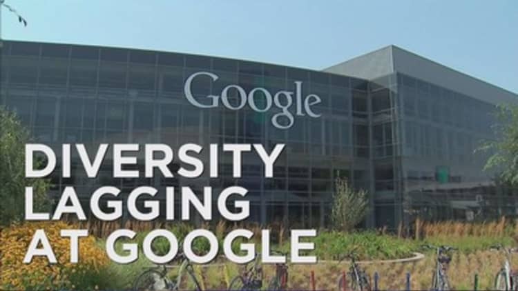 Google still searching for workplace diversity