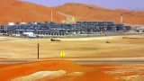 An oilfield development in Saudi Arabia's vast al-Rub al-Khali desert.