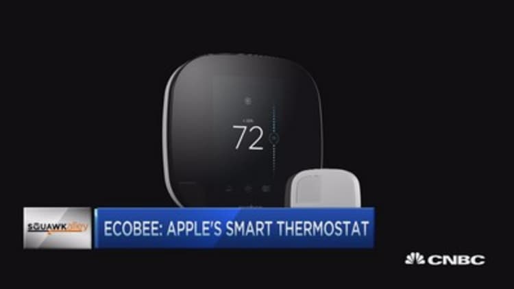 Apple chooses Ecobee thermostat for HomeKit