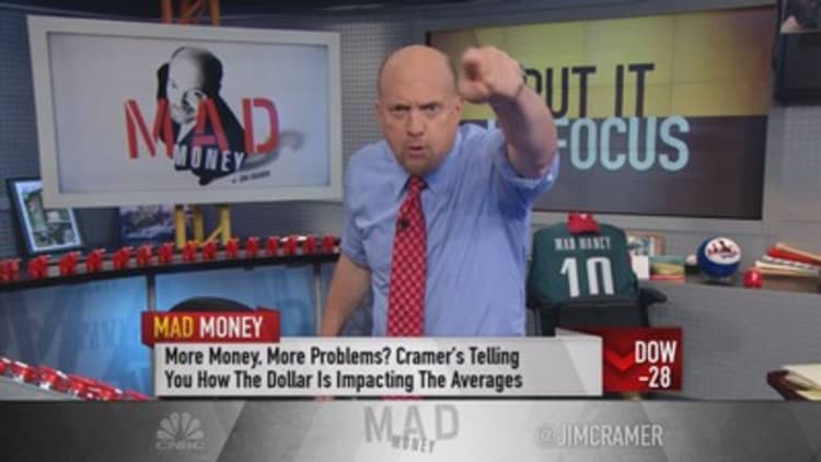 Cramer: The Superfreakin' powerful dollar