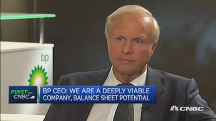 BP not susceptible to takeover: BP CEO 