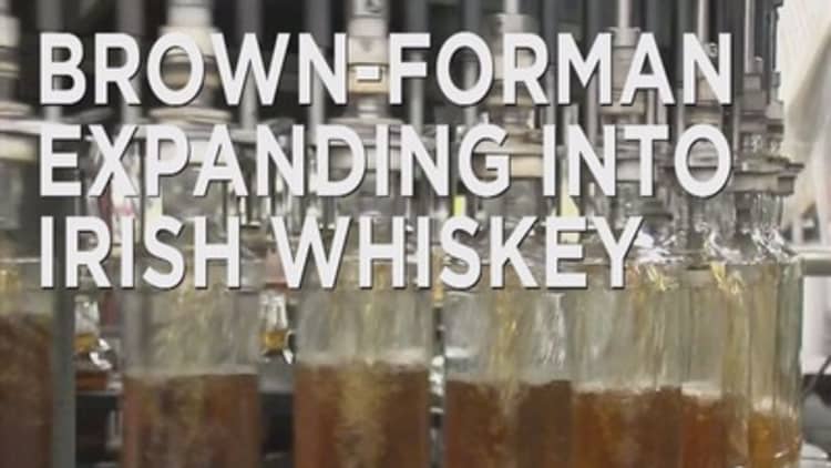 Brown-Forman expands into Irish whiskey