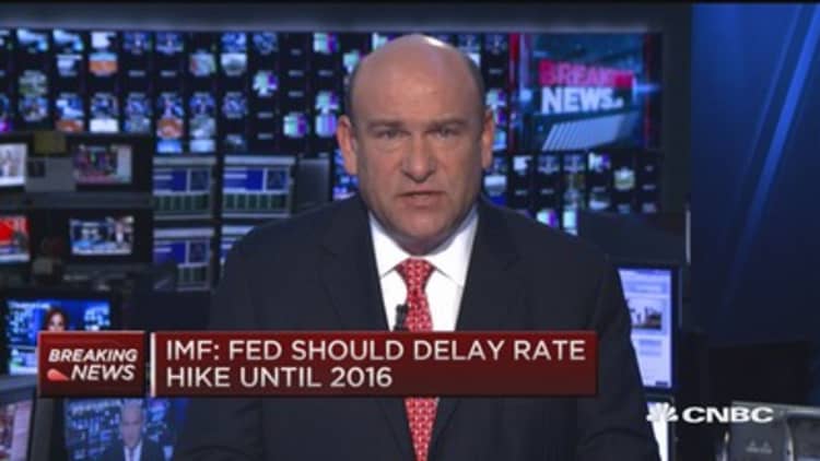 IMF: Fed should delay rate hike until 2016