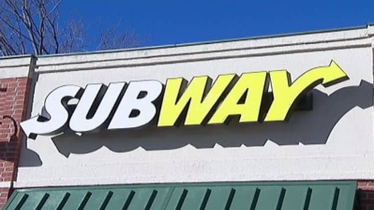 Subway's healthier food train is full steam ahead