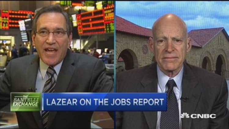 Lazear: Fed should raise rates ASAP