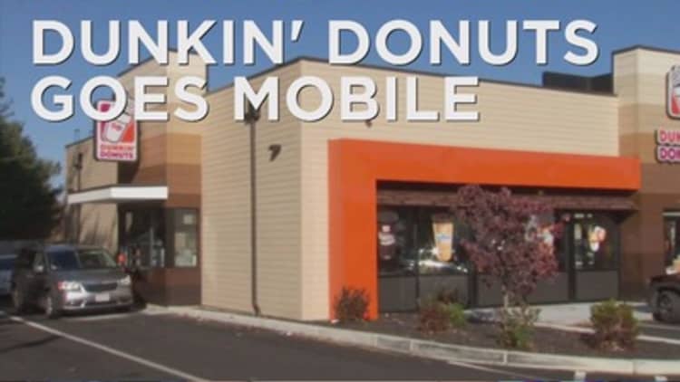 Dunkin' may go mobile