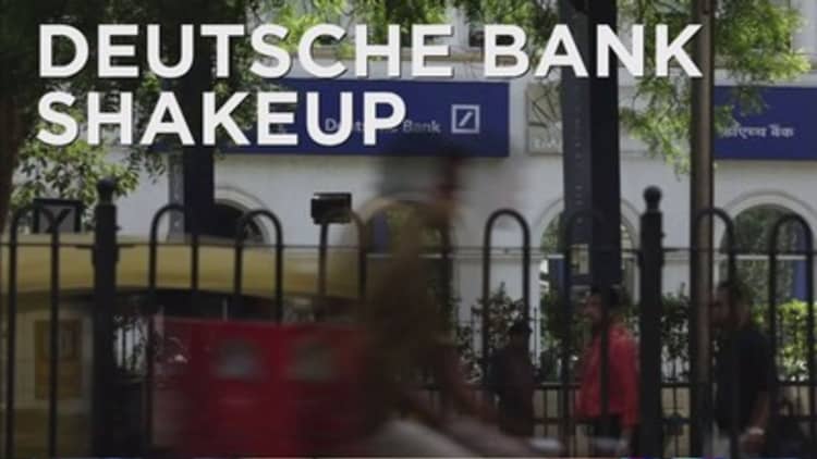 Deutsche Bank investors optimistic