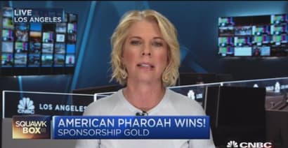 American Pharoah nabs sponsorship gold