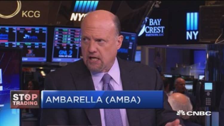 Cramer's Stop Trading: Ambarella is the drone play