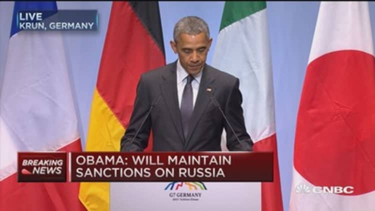 Obama: Global economy not performing at full potential 